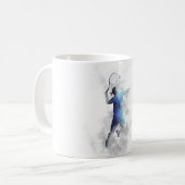 JOUEUR de TENNIS - tasse (Devant gauche)