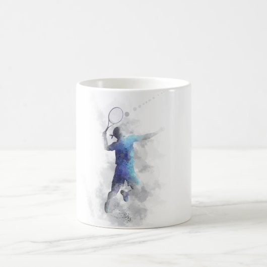 JOUEUR de TENNIS - tasse (Centre)