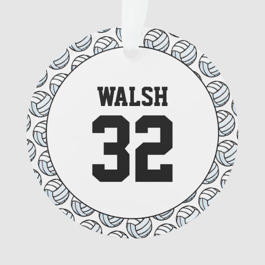 Joueur de volley-ball NOM Numéro Sports Net Fun (devant)