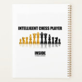 Joueur d'échecs intelligent à l'intérieur d'échecs (Dos)