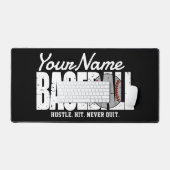 Joueur d'équipe de baseball rétro AJOUTER NOM Pins (Clavier et souris)