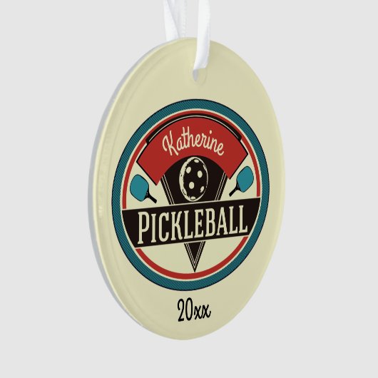 Joueur fait sur commande de Pickleball de (devant)