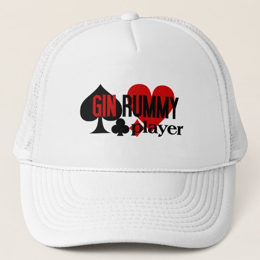 Joueur Gin Rummy casquette (Devant)