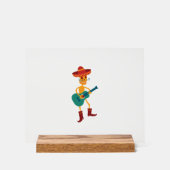 Joueur guitare Festive Skeleton (Recto)