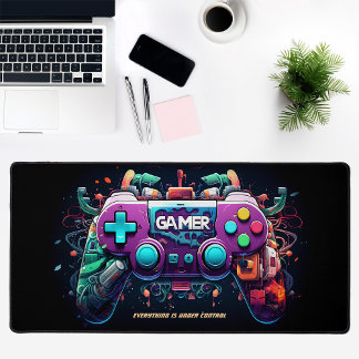 Joueur Joystick Mat de bureau personnalisé