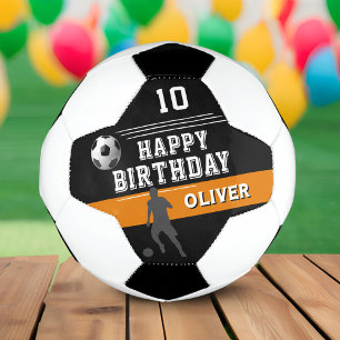 Joueur moderne Silhouette Joyeux anniversaire