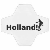 Joueur néerlandais de football utilisant point com (Plat)