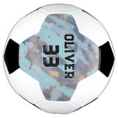 Joueur personnalisé moderne Nom et numéro de conse (Tourné)