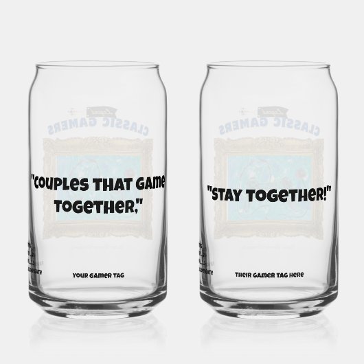 Joueurs classiques Jouer Cool Couples ensemble (Verso)