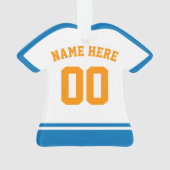 Joueurs de hockey utilisent des canards Ornement d (dos)