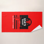 Joueurs De Rugby Junior U14 (Serviette de bain)