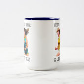 Joueurs de rugby Mug à deux tons (Centre)