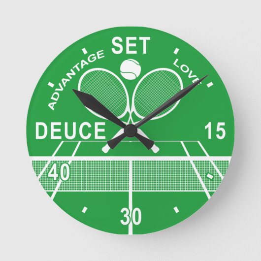 Joueurs de tennis, horloge de tennis. (Recto)