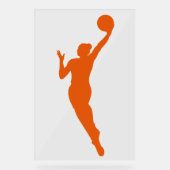 Joueuse de basket-ball féminine dynamique Concepti (Recto)