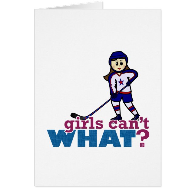 Joueuse de hockey féminin (Devant)