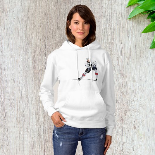 Joueuse de hockey sur glace Sweat - shirt à capuch