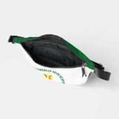 Joueuse de softball de lycée vert personnalisée (Ouvrir)