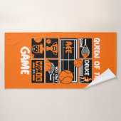 Joueuse Junior de Tennis (Serviette de bain)