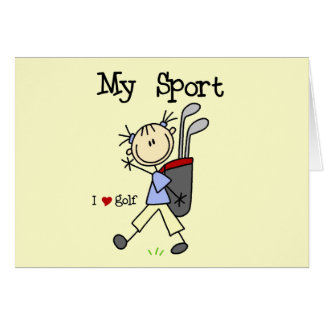 Jouez au golf mon T-shirts et cadeaux de sport