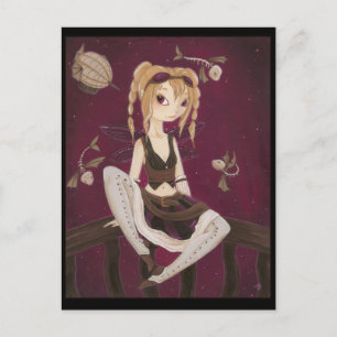 Jouney - Steam punk Fairy Post Card Briefkaart