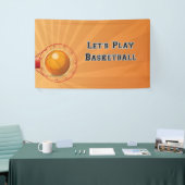 Jouons à Basketball bannière (Salon professionnel)