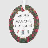 Jouons à MahJong c'est amusant autour de la couron (devant)