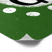 Jouons au golf Poster Wall Art (Coin)