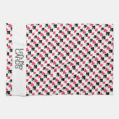 Jouons aux cartes Serviette de cuisine (Horizontal)