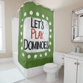 Jouons Dominoes Douche rideau (En situation)
