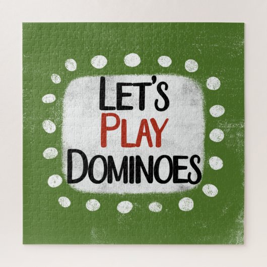 Jouons Dominoes Jigsaw Puzzle (Vertical)