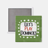 Jouons Dominoes Refrigerator Magnet (Recto/Verso)