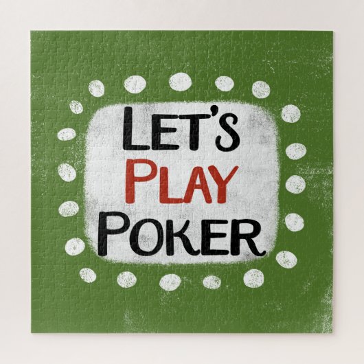 Jouons Poker Jigsaw Puzzle Puzzle (Vertical)