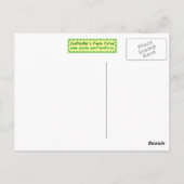 Jour 1 - Carte postale mère et fils (Dos)