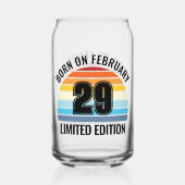 Jour bissextile Anniversaire 29 février Année biss (Verso)