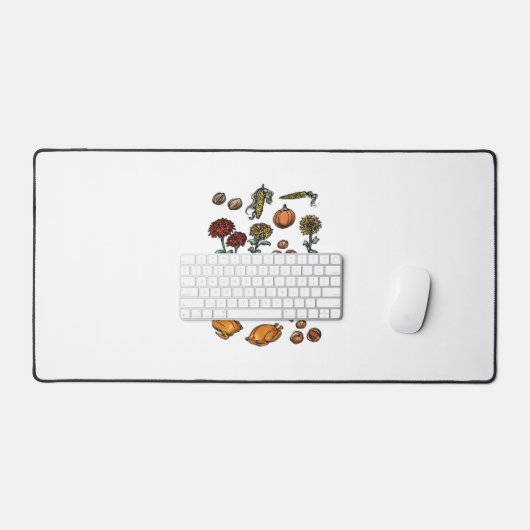 Jour d'Action de grâce attributs automne Classic T (Clavier et souris)