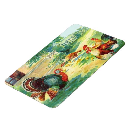 Jour d'Action de grâce Magnet flexible (Côté Gauche)