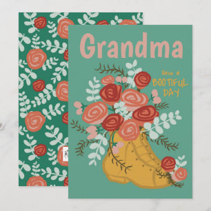 Jour d'anniversaire personnalisable - Carte de voe