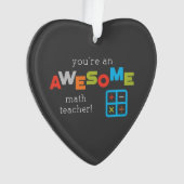 Jour d'appréciation de l'enseignant de mathématiqu (devant)