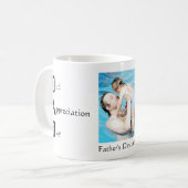 Jour d'appréciation de papa - tasse de café (Devant gauche)