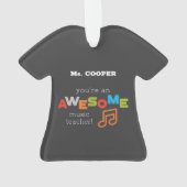 Jour d'appréciation des professeurs de musique, st (dos)