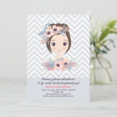 Jour de beauté Anniversaire Fête Invitations (Debout devant)