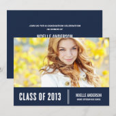 JOUR DE DIFFUSION | INVITATION À LA DIPLÔME (Devant / Derrière)