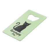 Jour de grumeaux avec chat noir (Devant Angle)
