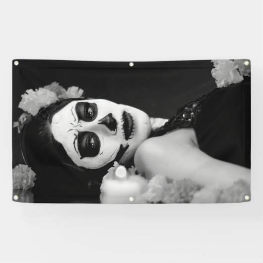 JOUR DE LA Bannière DE LA DAME MORTE (Horizontal)