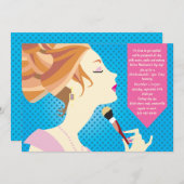 Jour de la beauté Invitation Spa (Devant / Derrière)