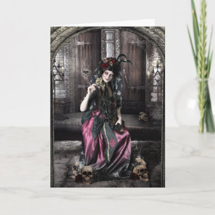 Jour de la carte de voeux des morts