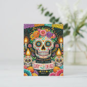 Jour de la carte postale de l'invitation (Debout devant)