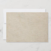 Jour de la douche nuptiale morte 3 invitation (Dos)