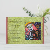 Jour de la Faire-part de mariage morte (Debout devant)