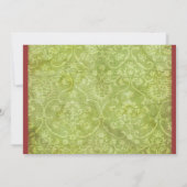 Jour de la Faire-part de mariage morte (Dos)